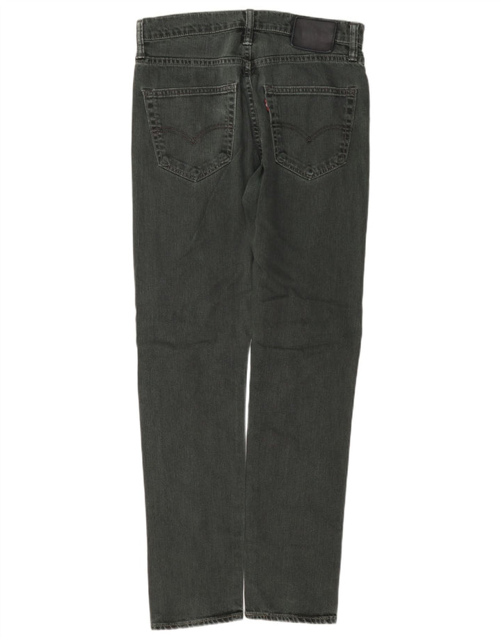 Levi's Womens Slim Jeans W28 L32 Green Cotton