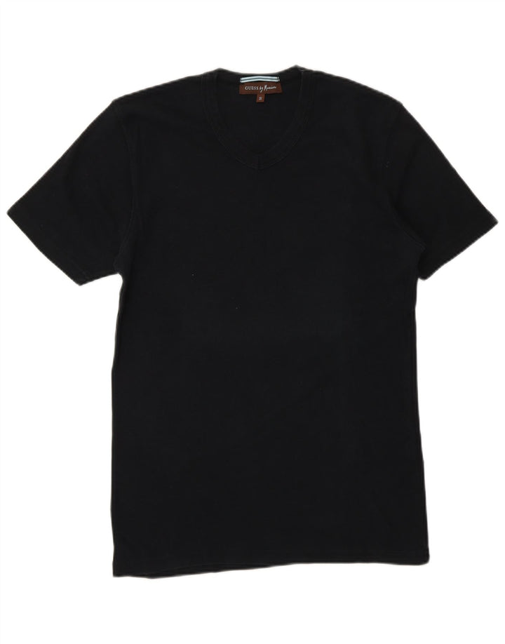 GUESS BY MARCIANO Mens Graphic T-Shirt Top Small Black Cotton