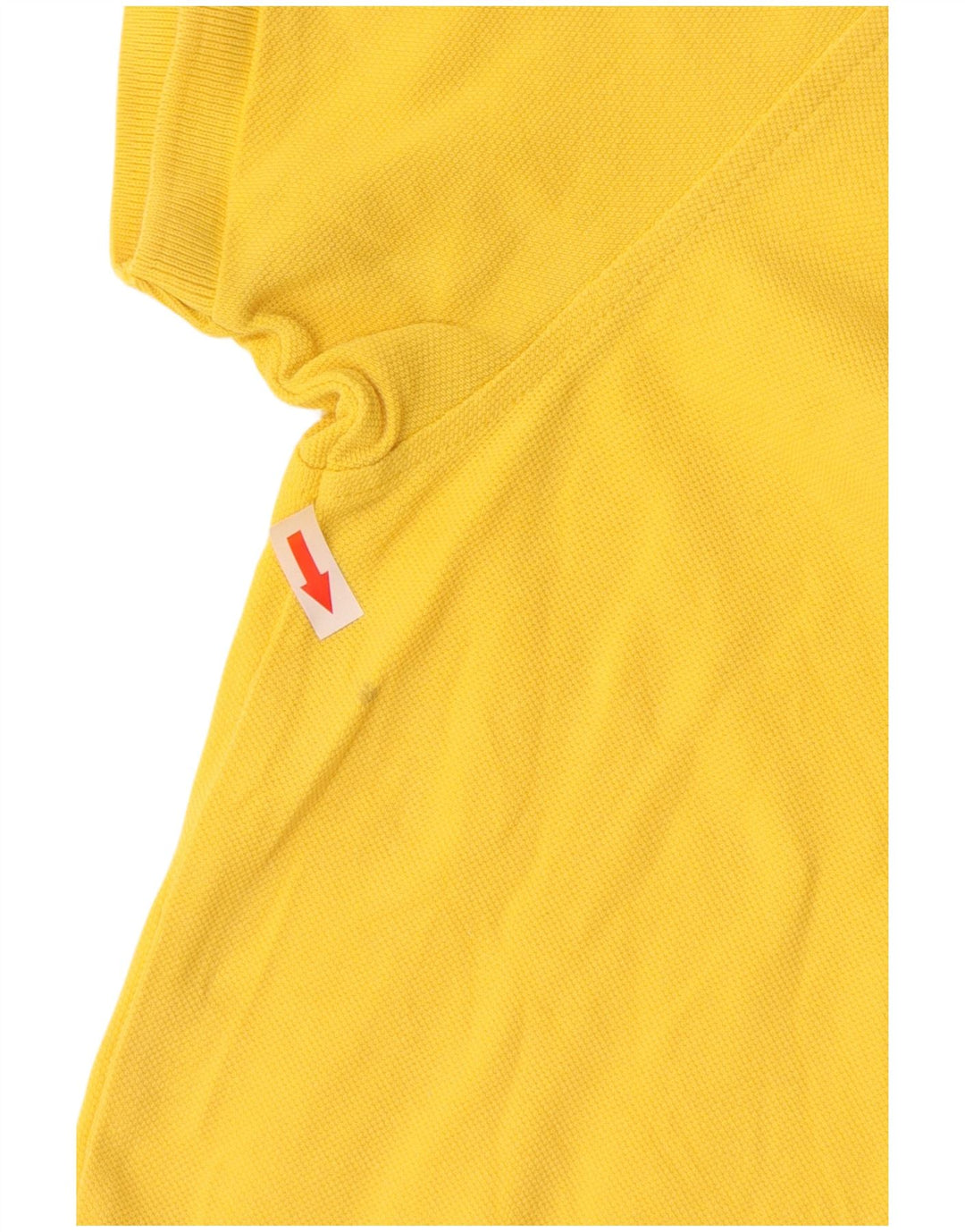 Lyle & Scott Mens Polo Shirt Medium Yellow Cotton