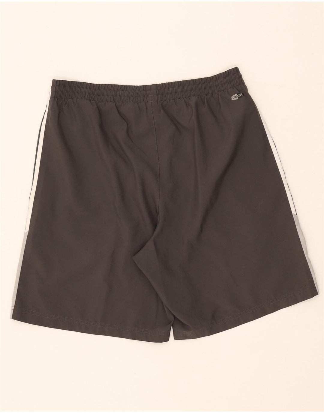 Adidas Mens Climalite Sport Shorts Large  Grey Colourblock Polyester
