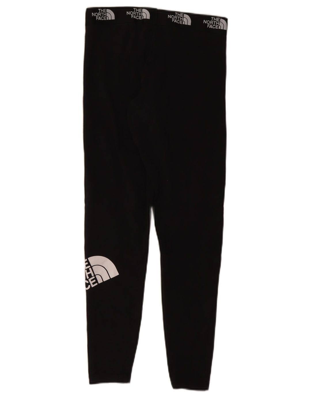The North Face Womens Graphic Leggings UK 12 Medium Black Cotton