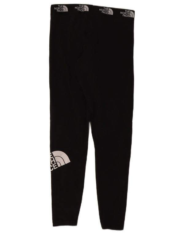 The North Face Womens Graphic Leggings UK 12 Medium Black Cotton