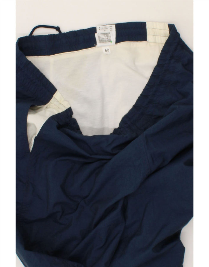 NORDICA Mens Tracksuit Trousers Joggers IT 50 Large Navy Blue Colourblock Vintage Nordica and Second-Hand Nordica from Messina Hembry 