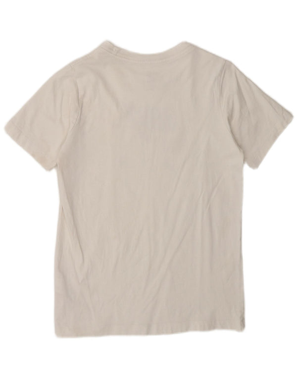Nike Boys Graphic T-Shirt Top 12-13 Years Large White Cotton