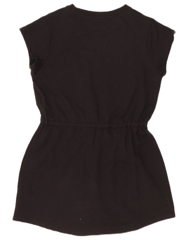 Fila Womens T-Shirt Dress UK 18 XL Black Cotton