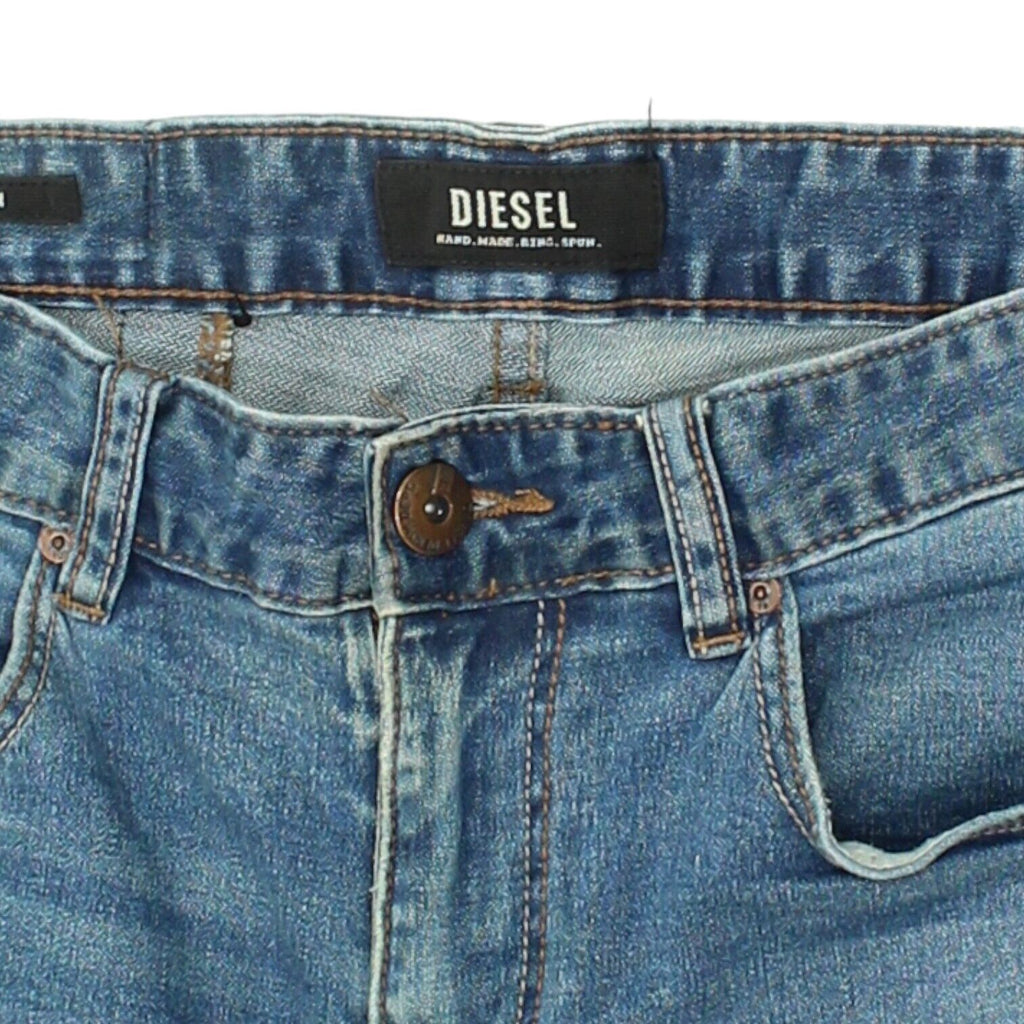 Diesel Mens Blue Slim Leg Skinny Jeans | Vintage Luxury Designer Denim VTG Vintage Messina Hembry and Second-Hand Messina Hembry from Messina Hembry 