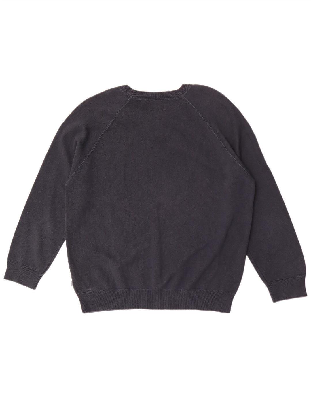 Superdry Mens Sweatshirt Jumper 2XL Navy Blue Cotton