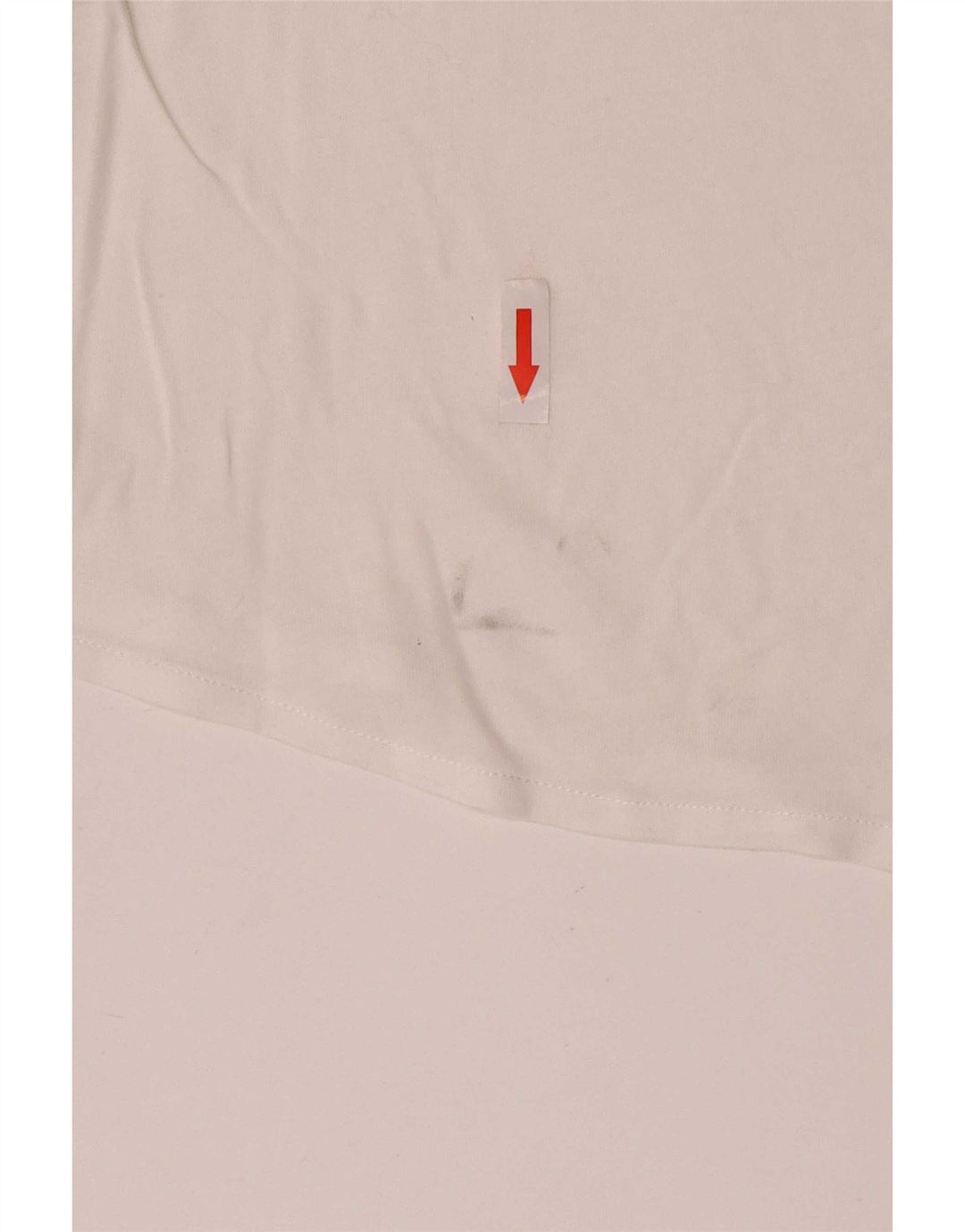 Massimo Dutti Womens See Through Top Long Sleeve UK 12 Medium White Lyocell