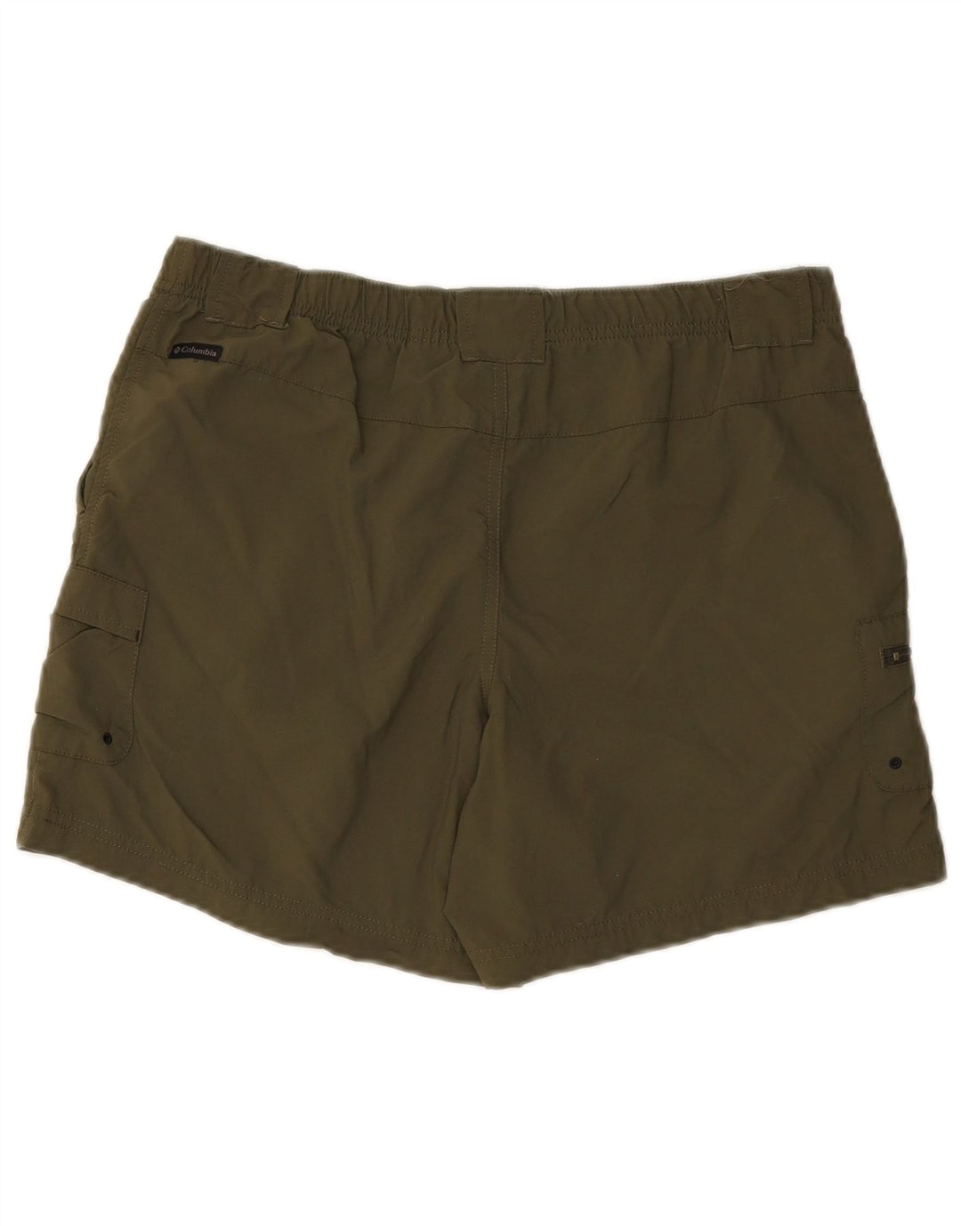 Columbia Mens Cargo Shorts Medium W32 Green Polyester