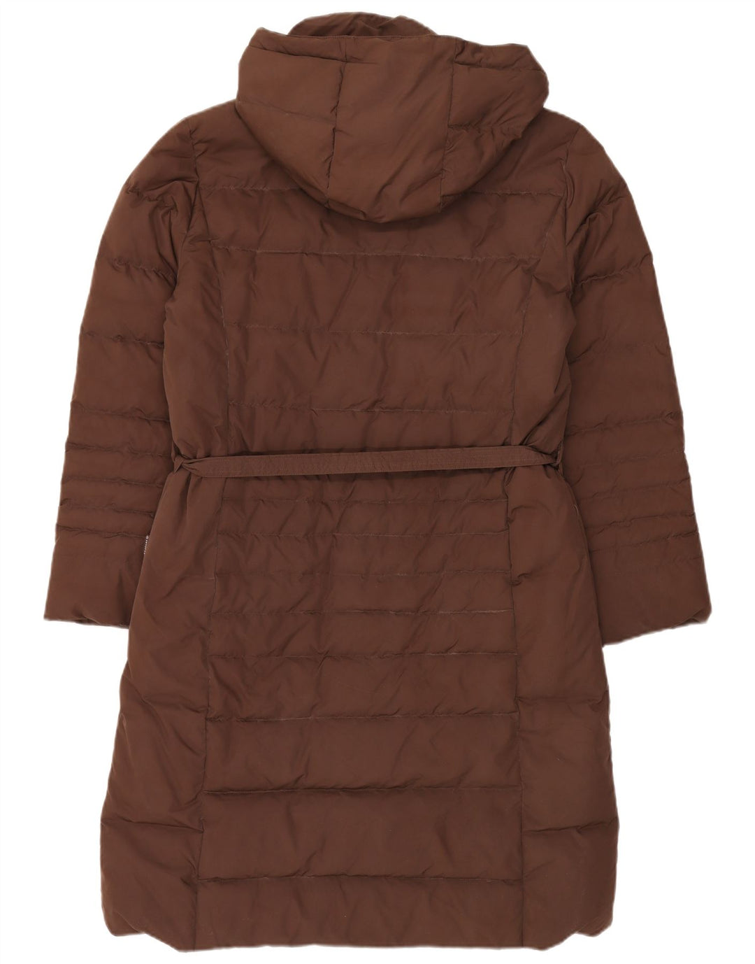 Invicta Womens Hooded Padded Coat UK 16 Large Brown Polyester