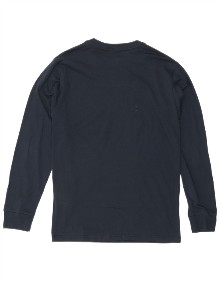 Vans Mens Classic Fit Graphic Top Long Sleeve Small Navy Blue Cotton