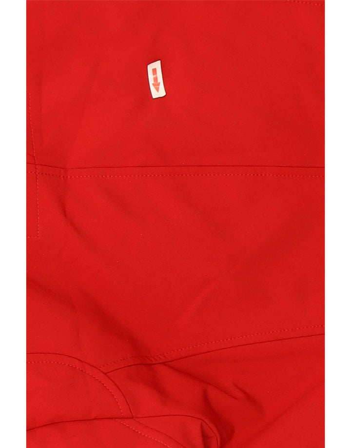 French Connection Womens Hooded Regular Fit Rain Jacket UK 14 Large Red