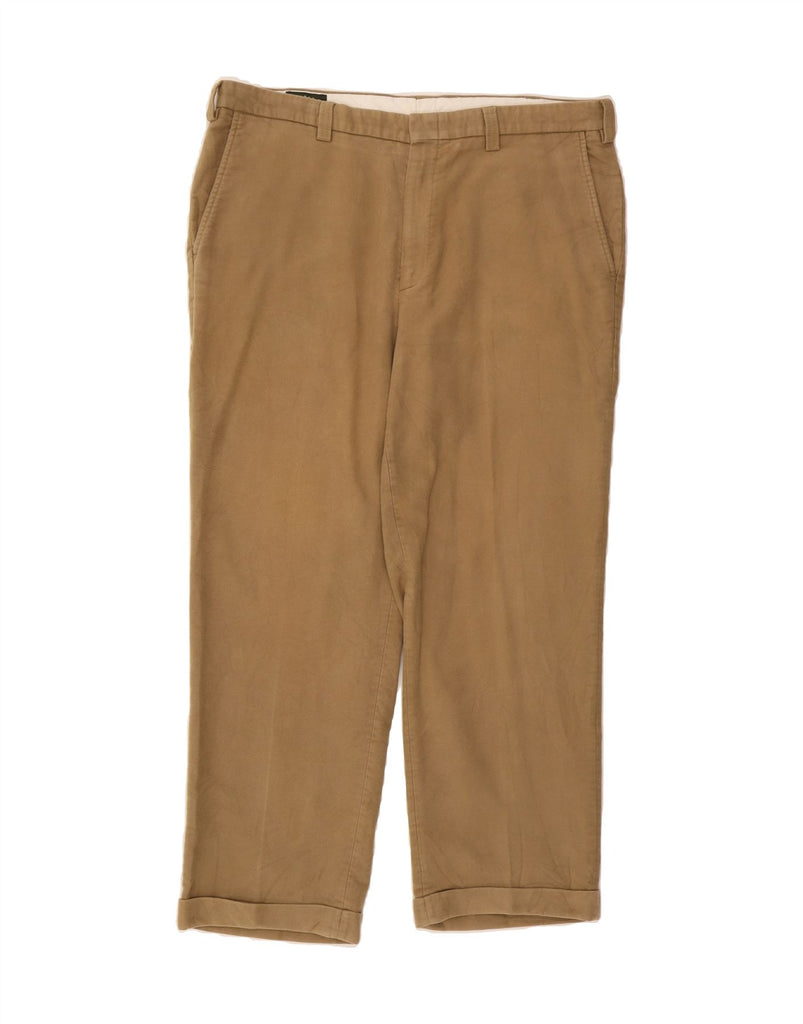 ORVIS Mens Straight Chino Trousers W40 L29 Beige Cotton Vintage Orvis and Second-Hand Orvis from Messina Hembry 