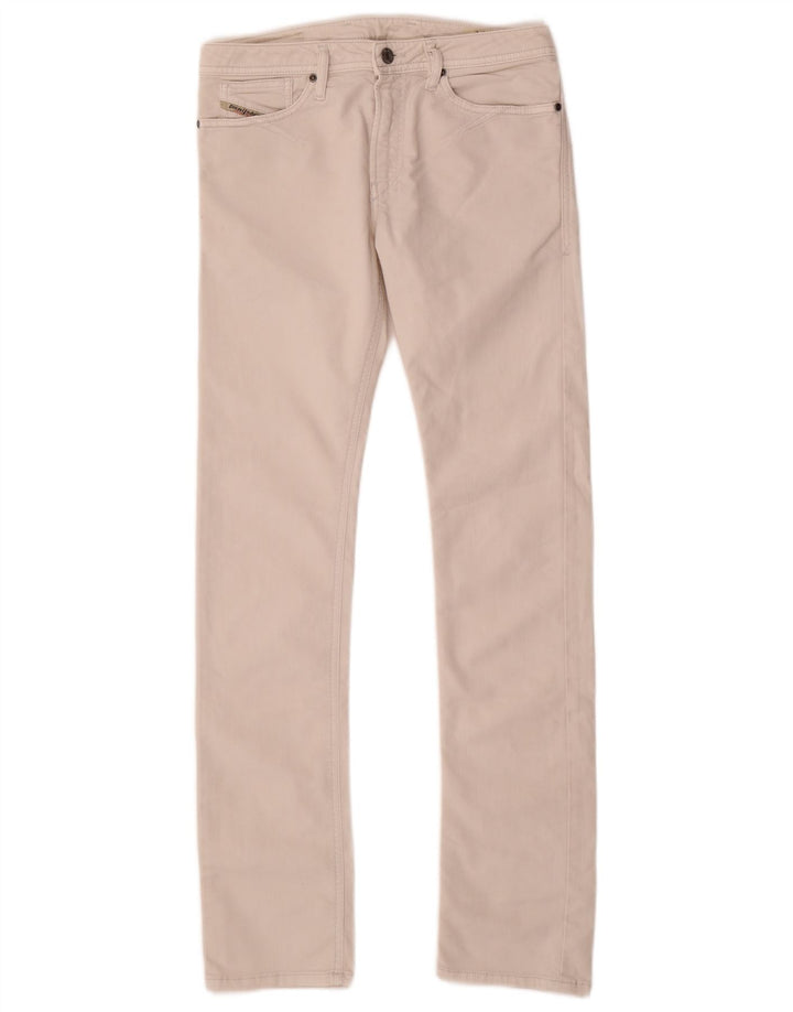 Diesel Womens Slim Jeans W28 L32 White Cotton