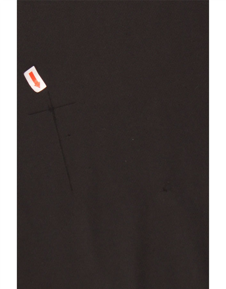 ADIDAS Mens T-Shirt Top XL Black Polyester