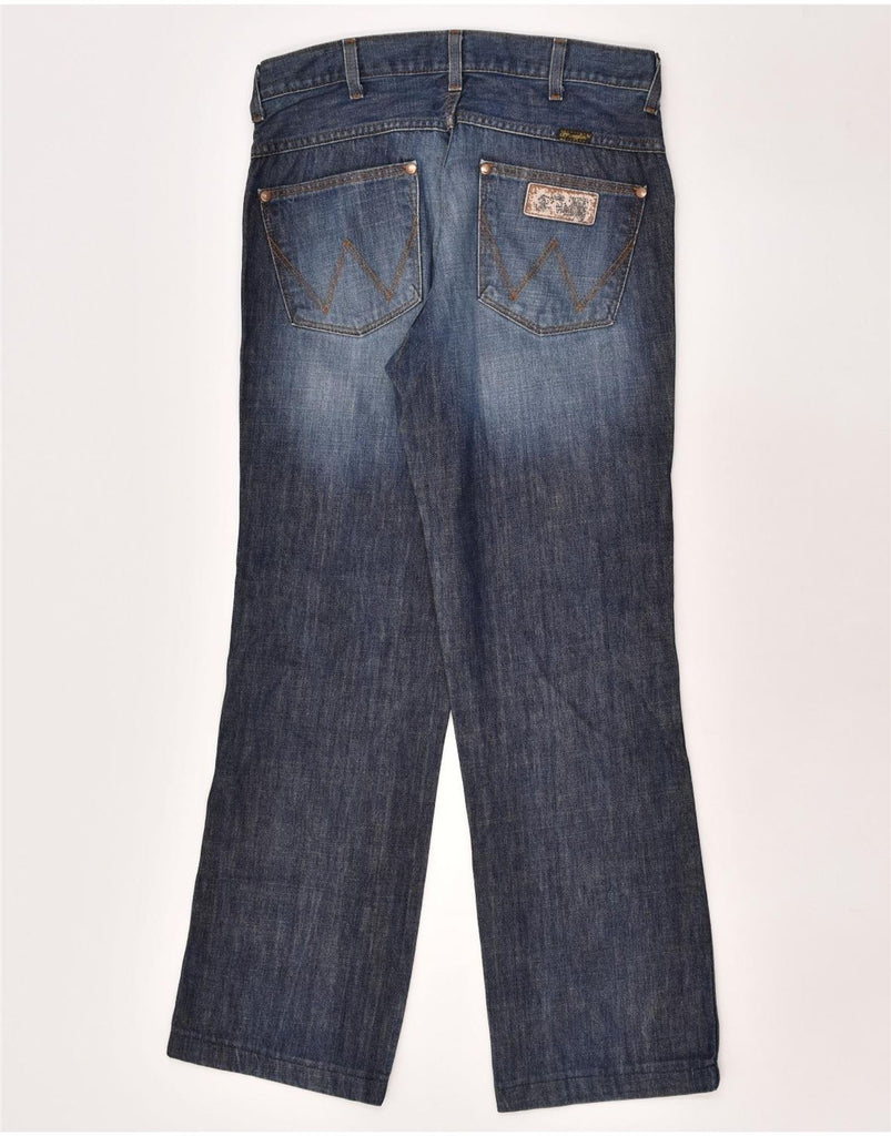 WRANGLER Mens Straight Jeans W32 L29 Blue Cotton | Vintage Wrangler | Thrift | Second-Hand Wrangler | Used Clothing | Messina Hembry 