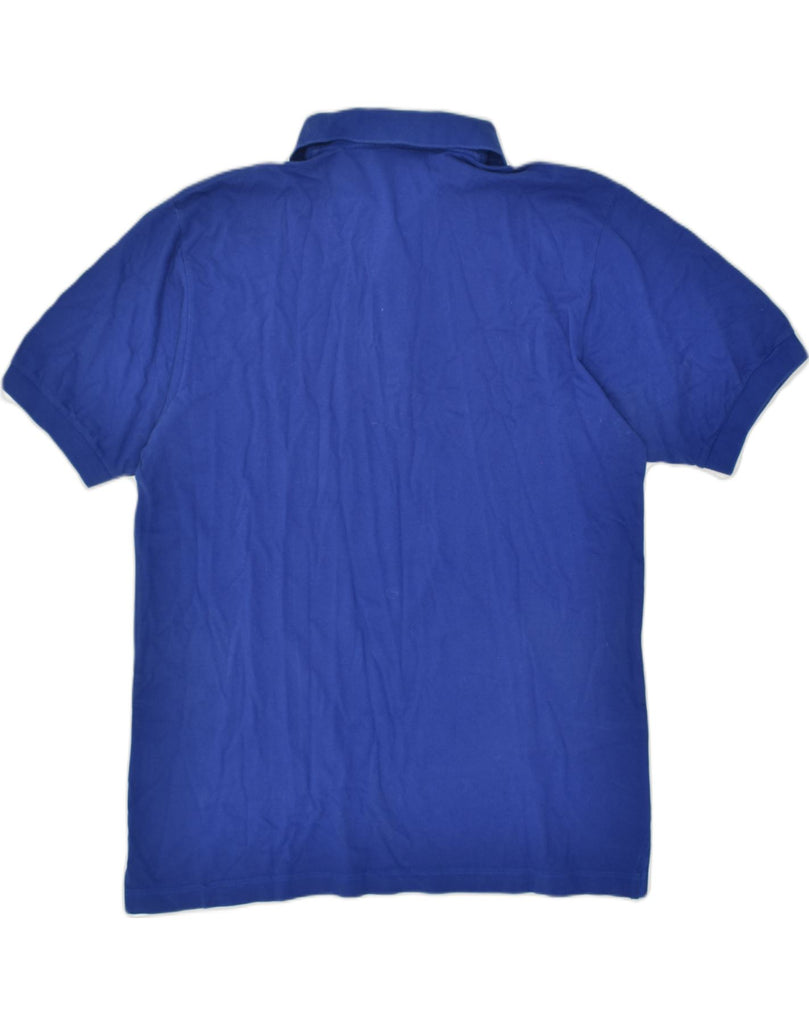 SERGIO TACCHINI Mens Polo Shirt Medium Blue Cotton | Vintage Sergio Tacchini | Thrift | Second-Hand Sergio Tacchini | Used Clothing | Messina Hembry 