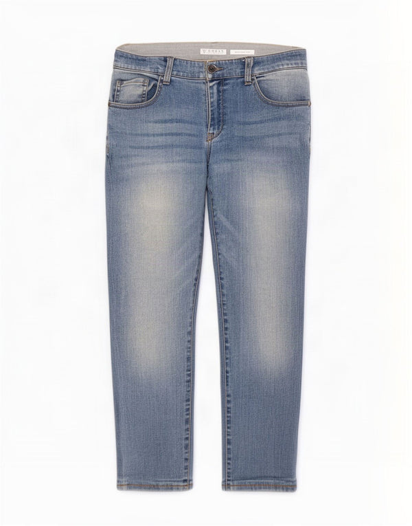 Guess Girls Regular Fit Straight Jeans 13-14 Years W30 L27 Blue Cotton
