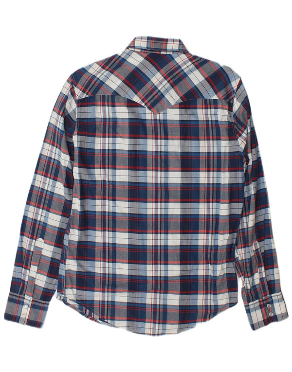 Levi's Mens Shirt Small Blue Check