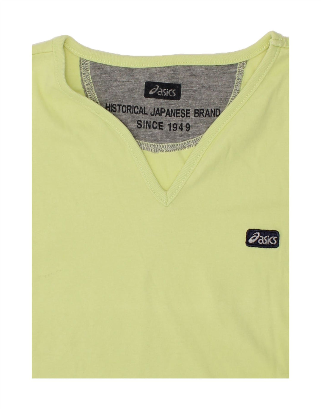 ASICS Girls Vest Top 12-13 Years Green Cotton Vintage Asics and Second-Hand Asics from Messina Hembry 