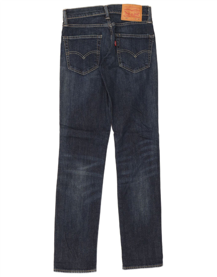 Levi's Womens 511 Slim Jeans W27 L32 Navy Blue Cotton