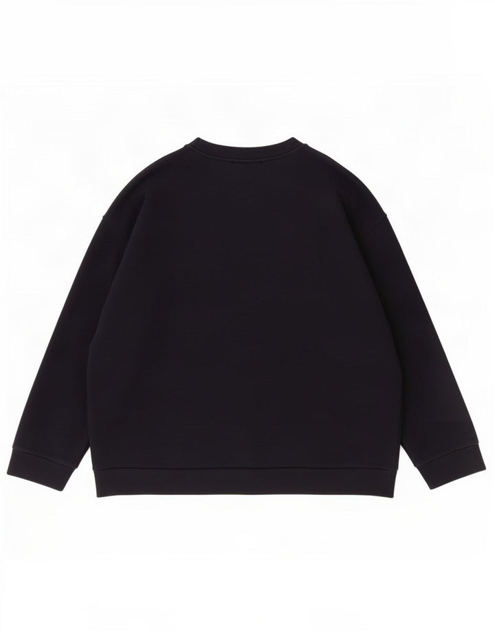 Marks & Spencer Mens Sweatshirt Jumper Large Navy Blue Cotton