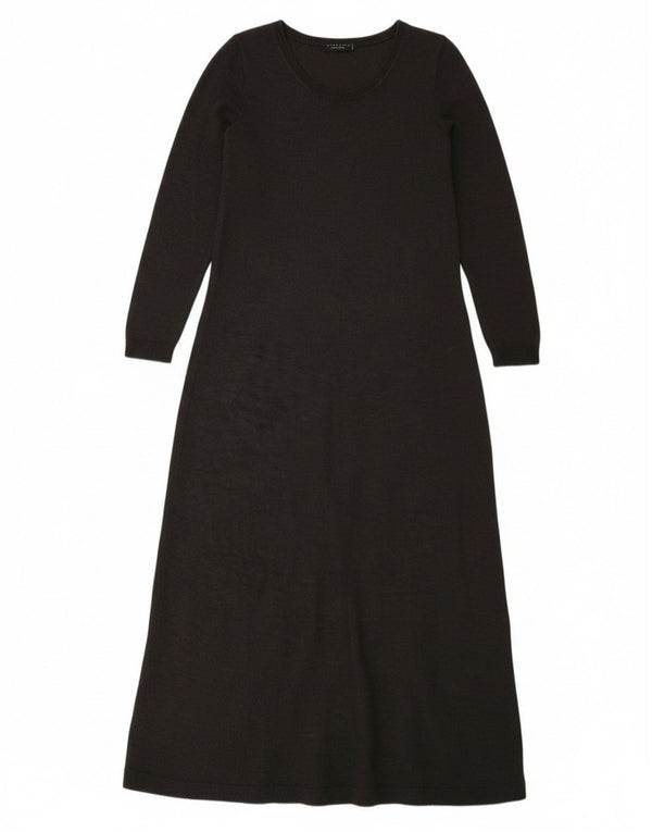 Simona Barbieri Womens Twin-Set Long Sleeve Jumper Dress UK 10 Small Grey