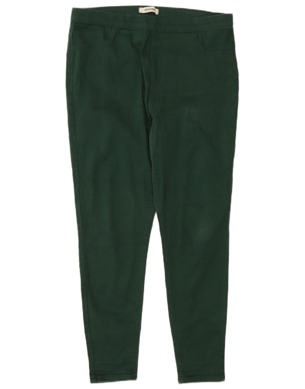 Marks & Spencer Womens Jegging Jeans UK 16 Large W32 L30 Green Cotton