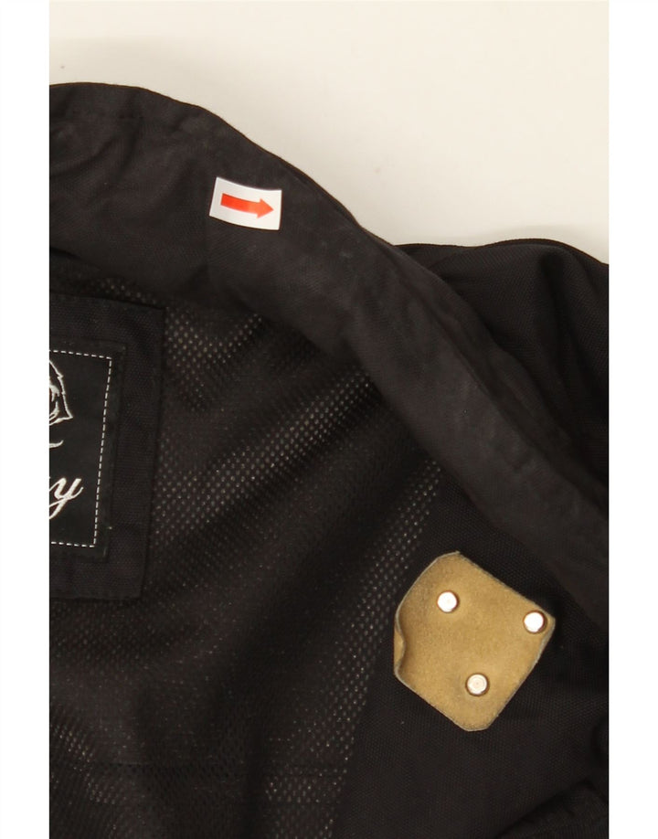 FAY Womens Utility Jacket UK 16 Large Black Vintage Fay and Second-Hand Fay from Messina Hembry 