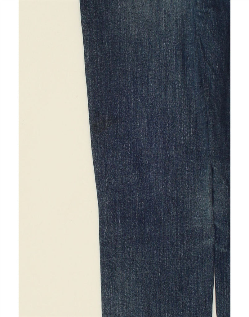 ARMANI Womens Slim Jeans W27 L27 Navy Blue Cotton | Vintage Armani | Thrift | Second-Hand Armani | Used Clothing | Messina Hembry 