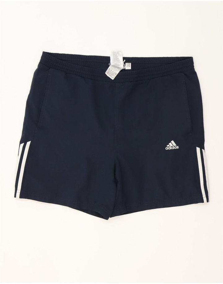 Adidas Mens Sport Shorts Large  Navy Blue Polyester