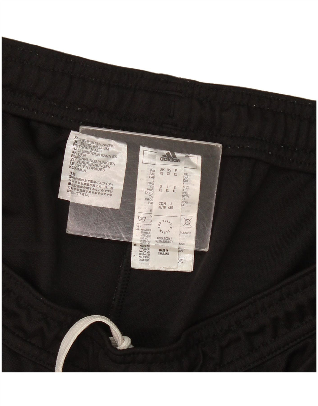 Adidas Mens Aeroready Tracksuit Trousers XL Black Polyester