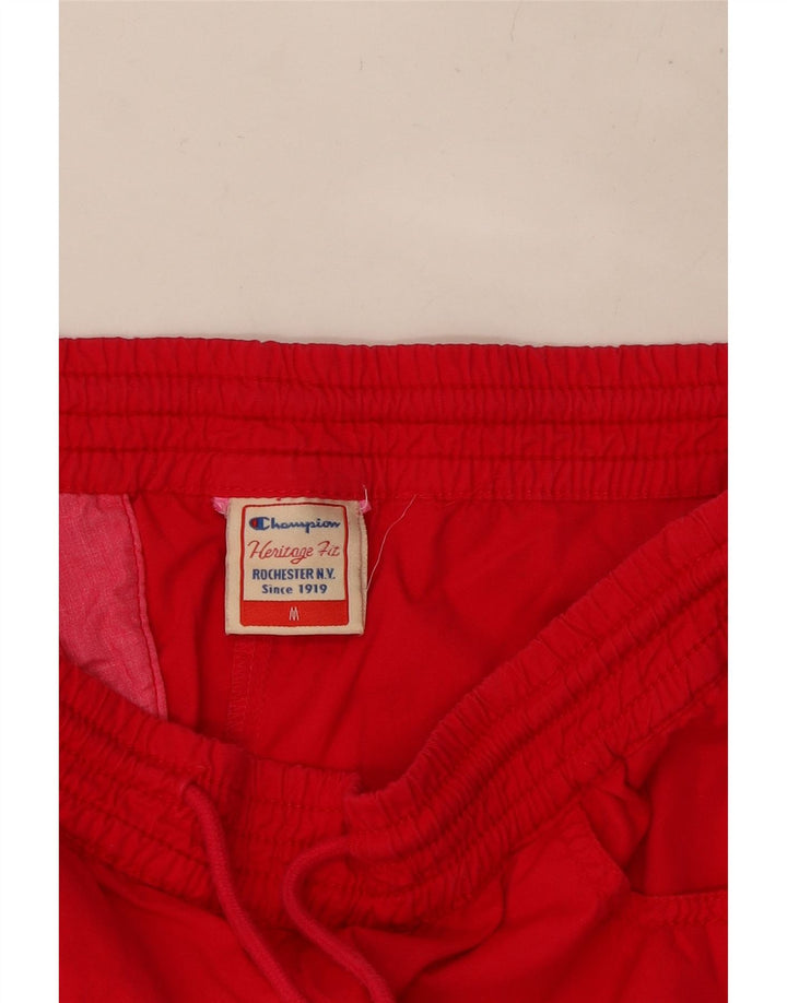 CHAMPION Womens Casual Shorts Medium W30  Red