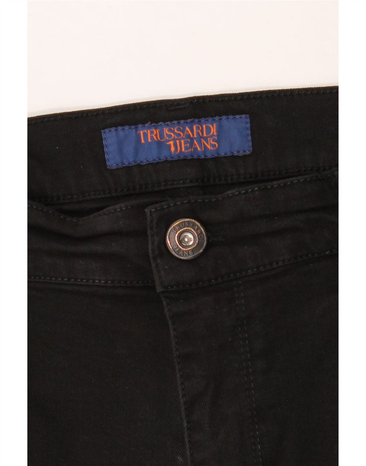TRUSSARDI Mens Skinny Jeans W32 L35 Black Vintage Trussardi and Second-Hand Trussardi from Messina Hembry 