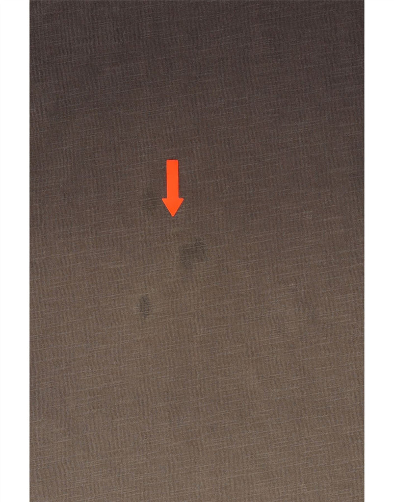 ENGELBERT STRAUSS Mens Graphic T-Shirt Top Large Grey Colourblock Cotton Vintage Engelbert Strauss and Second-Hand Engelbert Strauss from Messina Hembry 