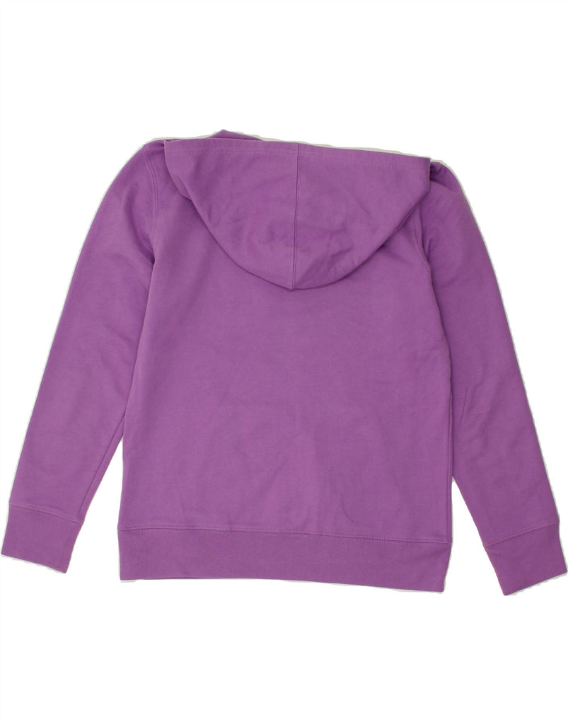 GAP Girls Graphic Hoodie Jumper 10-11 Years XS Purple Cotton | Vintage Gap | Thrift | Second-Hand Gap | Used Clothing | Messina Hembry 