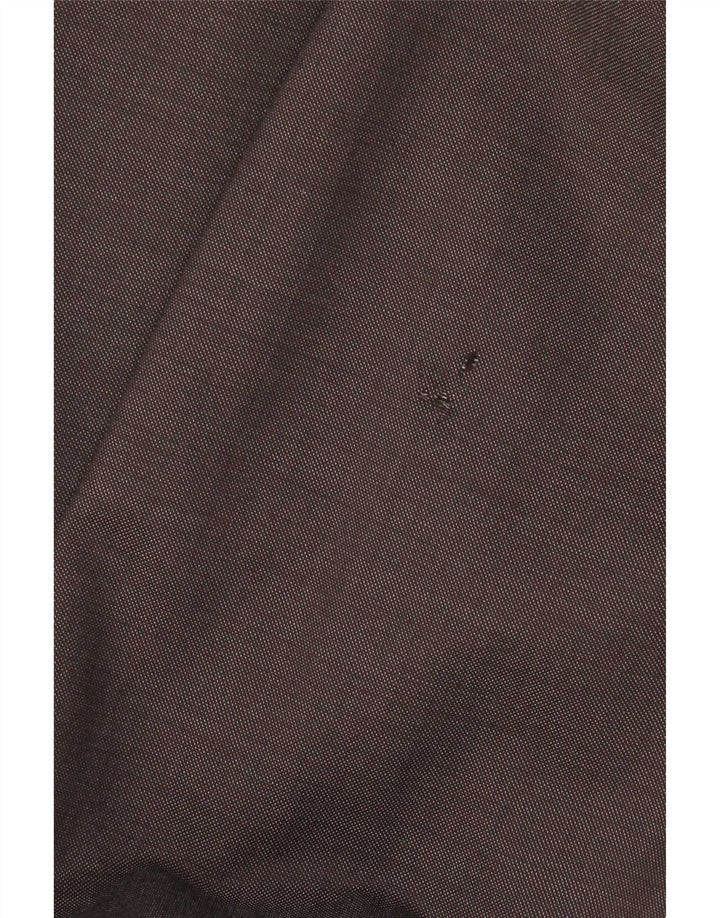 Marks & Spencer Mens Long 2 Button Blazer Jacket UK 48 2XL Brown Wool