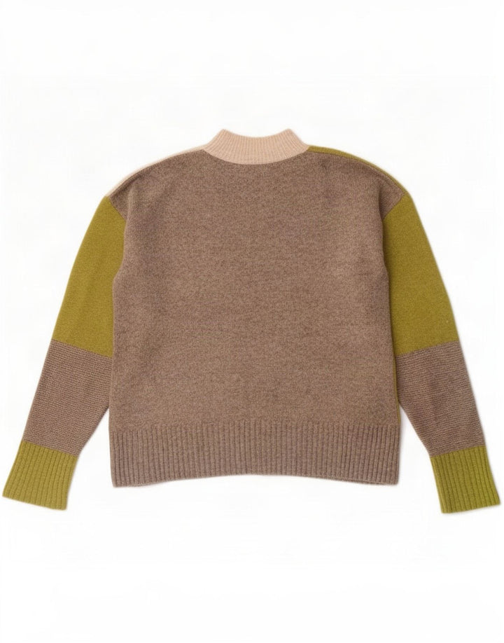 White Stuff Womens Turtle Neck Jumper Sweater UK 10 Small Multicoloured