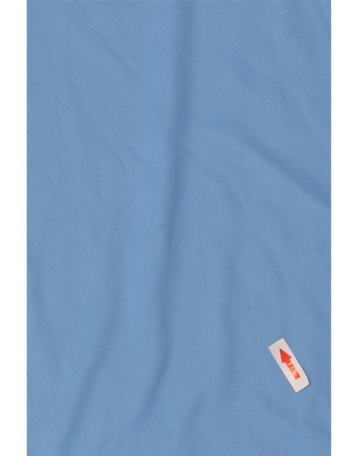 Nike Mens Dri Fit T-Shirt Top Medium Blue Polyester