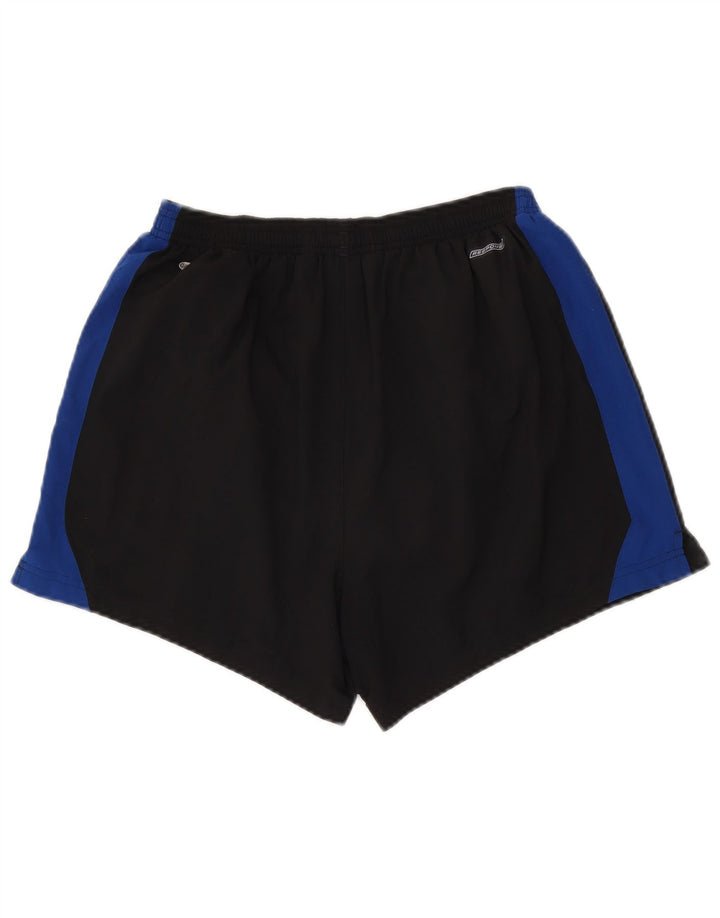 Adidas Mens Climalite Sport Shorts Medium  Black Colourblock Polyester