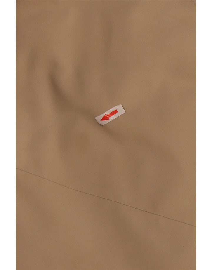 Marks & Spencer Womens Trench Coat UK 14 Large Beige Polyester