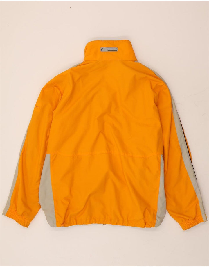 Columbia Mens Windbreaker Jacket UK 40 Large Orange Colourblock Nylon