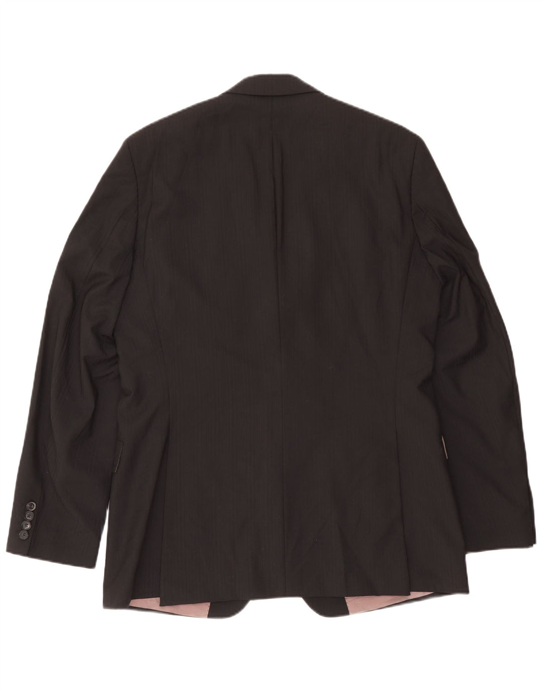 Hugo Boss Mens 2 Button Blazer Jacket Size 102 Large Black Wool