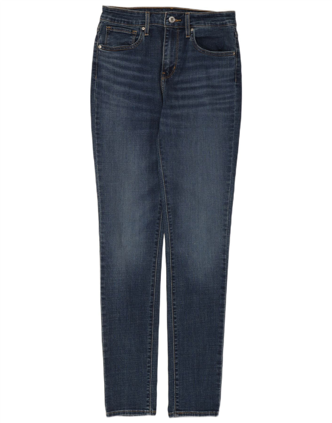 Levi's Womens Skinny Jeans W28 L32 Blue Cotton