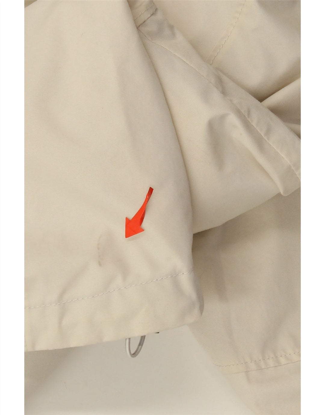 Columbia Womens Omni-Tech Oversized Hooded Rain Jacket UK 18 XL Beige