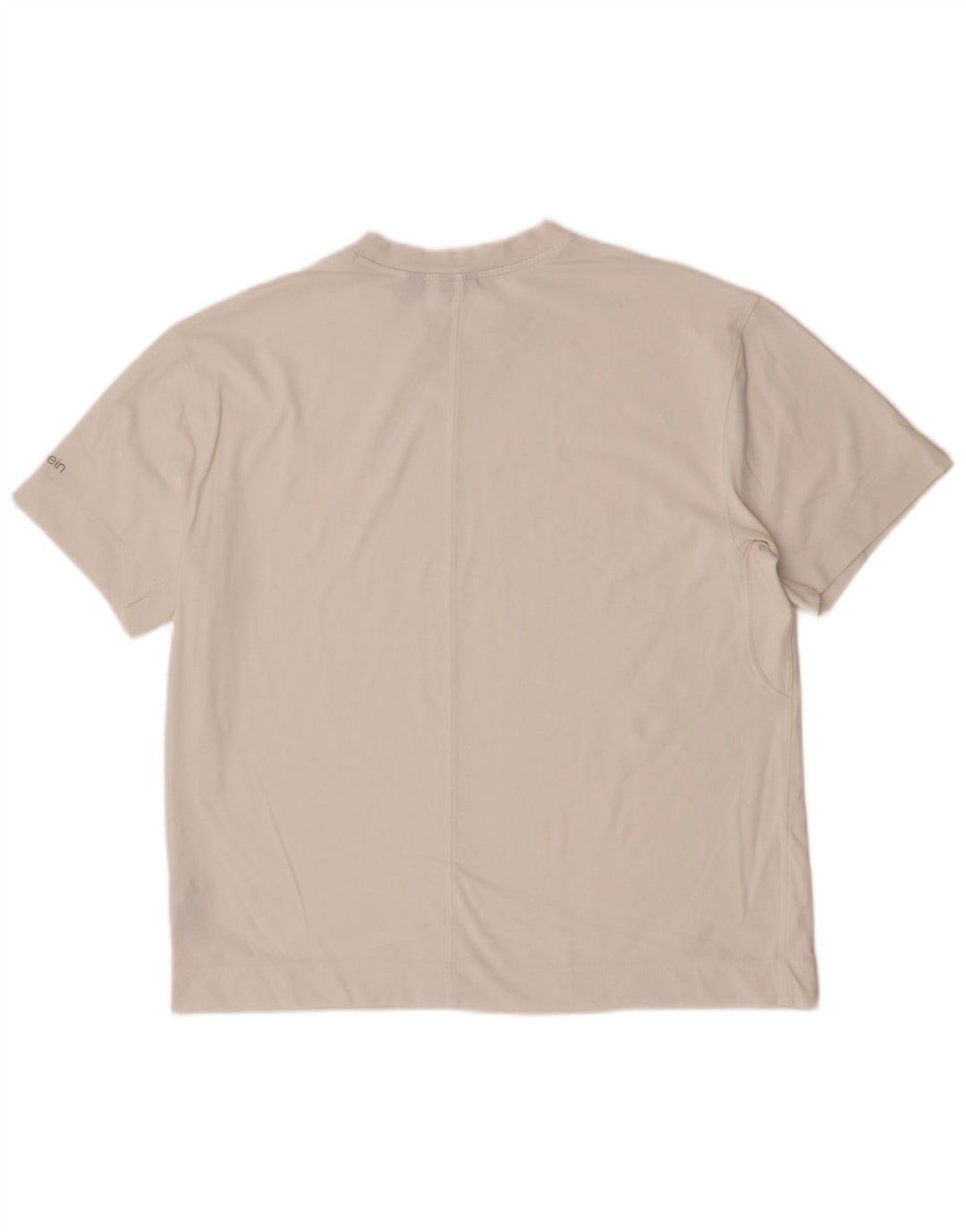 Calvin Klein Mens T-Shirt Top Large White Cotton