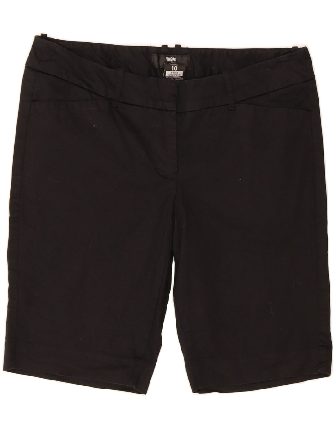 MOSSIMO Womens Casual Shorts US 10 Large W32 Black Cotton Vintage Mossimo and Second-Hand Mossimo from Messina Hembry 