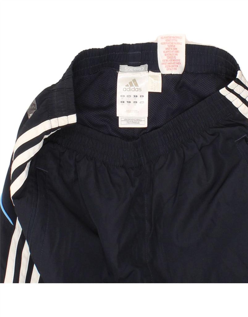 ADIDAS Boys Clima 365 Tracksuit Trousers 13-14 Years  Navy Blue Polyester Vintage Adidas and Second-Hand Adidas from Messina Hembry 