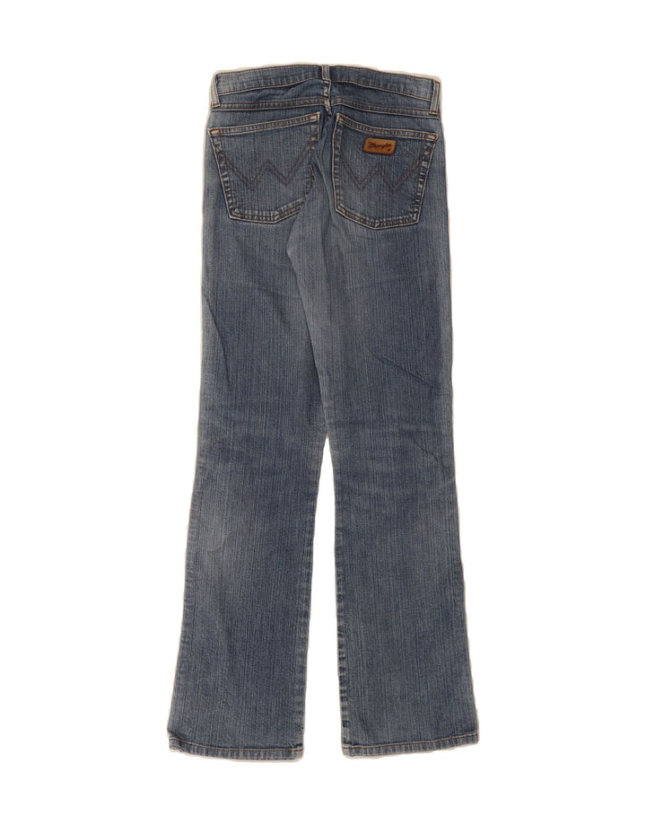 WRANGLER Womens Bootcut Jeans W26 L32 Blue Vintage Wrangler and Second-Hand Wrangler from Messina Hembry 