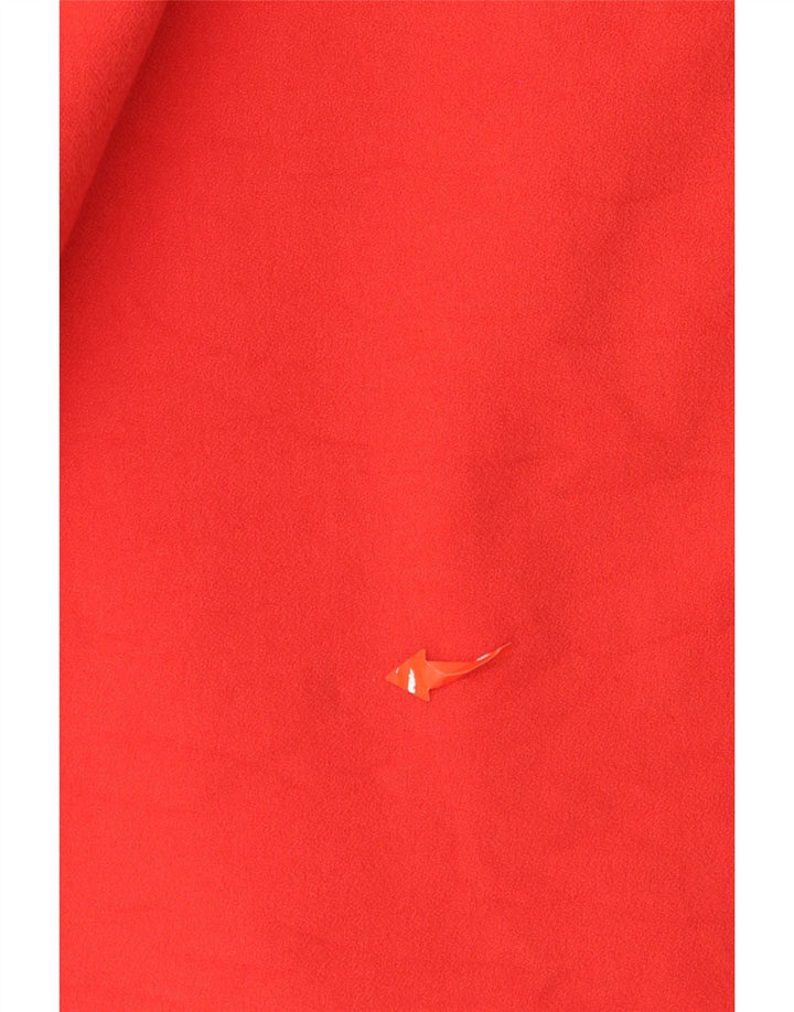 ZARA Womens Longline Blazer Jacket UK 12 Medium Red Polyester